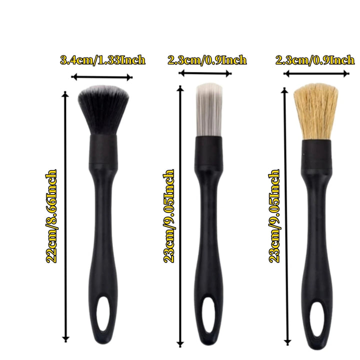4-5PCS Car Detailing Brush Set Air Conditioning Vent Clean Crevice Sweep Dust Duster Auto Interior with Brush Car Wash Tool Set