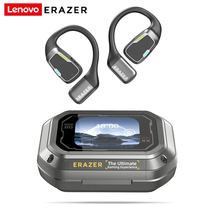 [Fone de ouvido com IA] Tradutor Erazer XP6 Fones de ouvido Bluetooth para dormir ASMR Fone de ouvido DIY Equalizador APP Fones de ouvido sem fio com IA para escritório e viagem