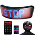 Led Helmet Display Motorcycle Helmet Warning Light Night Riding DIY RGB Bike Helmet Taillight APP Programmable LED Screen
display com tela de led screen. para a noite.