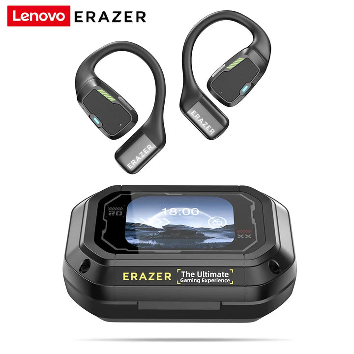 [Fone de ouvido com IA] Tradutor Erazer XP6 Fones de ouvido Bluetooth para dormir ASMR Fone de ouvido DIY Equalizador APP Fones de ouvido sem fio com IA para escritório e viagem