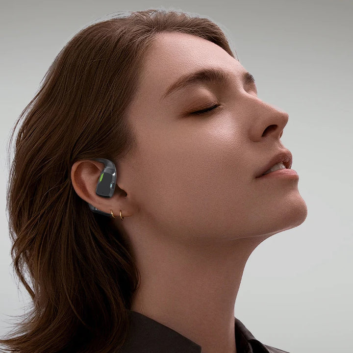 [Fone de ouvido com IA] Tradutor Erazer XP6 Fones de ouvido Bluetooth para dormir ASMR Fone de ouvido DIY Equalizador APP Fones de ouvido sem fio com IA para escritório e viagem